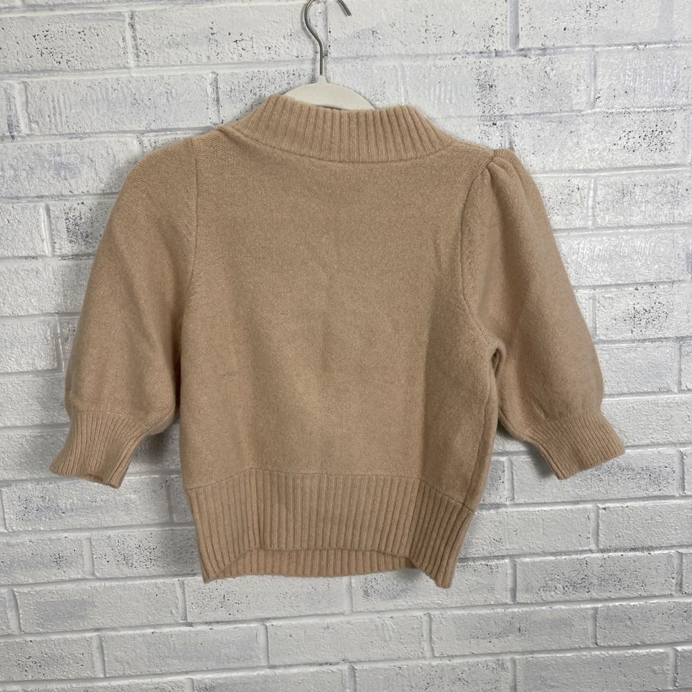 Free People Sugar Pie Sweater Womens Size S Majestic Oak Quiet Luxury Minimalist - Picture 2 of 10
